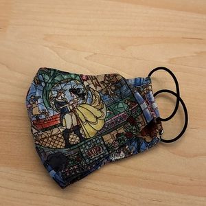 Beauty and the beast homemade mask